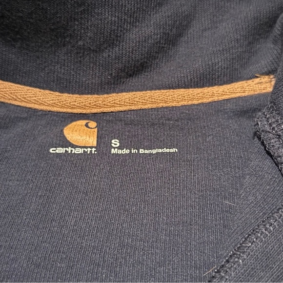 Carhartt Men’s Navy sweatshirt - Picture 4 of 6